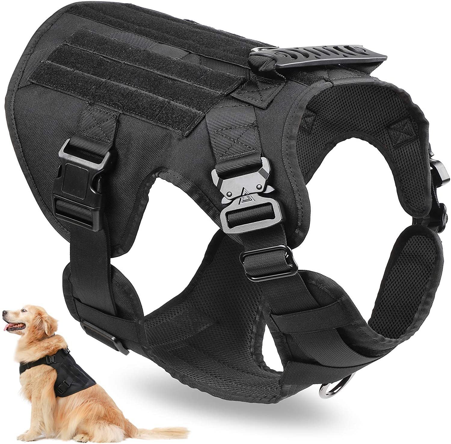 Vest Nylon Water Repellent Tactical Training German Shepherd Dog Chest Strap Explosion-Proof