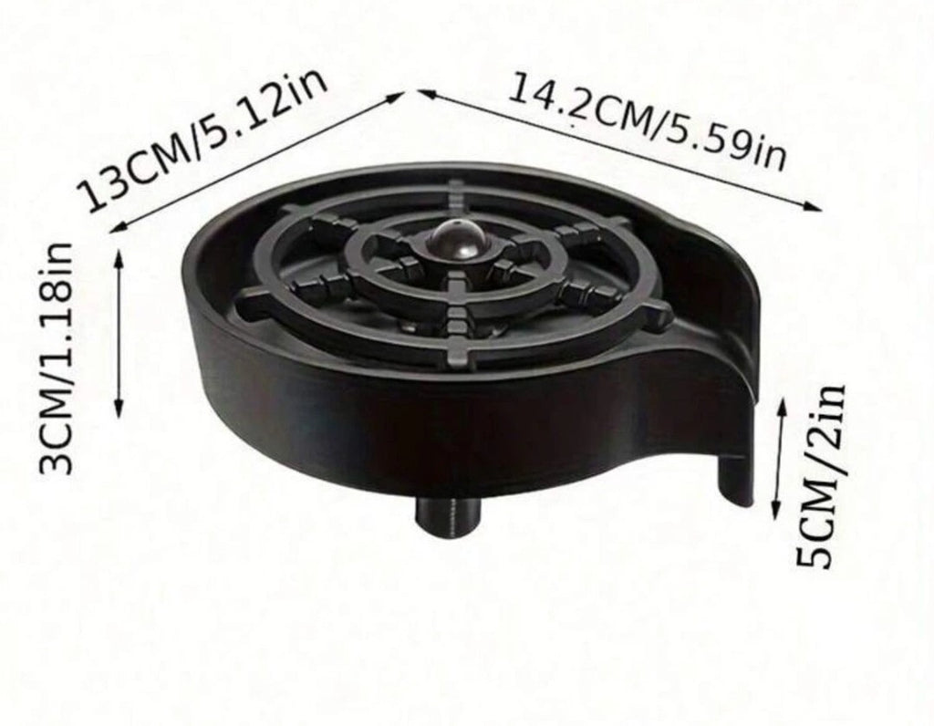 Automatic Cup Washer Faucet Glass Rinser Kitchen Sink Bar FREE SHIPPING