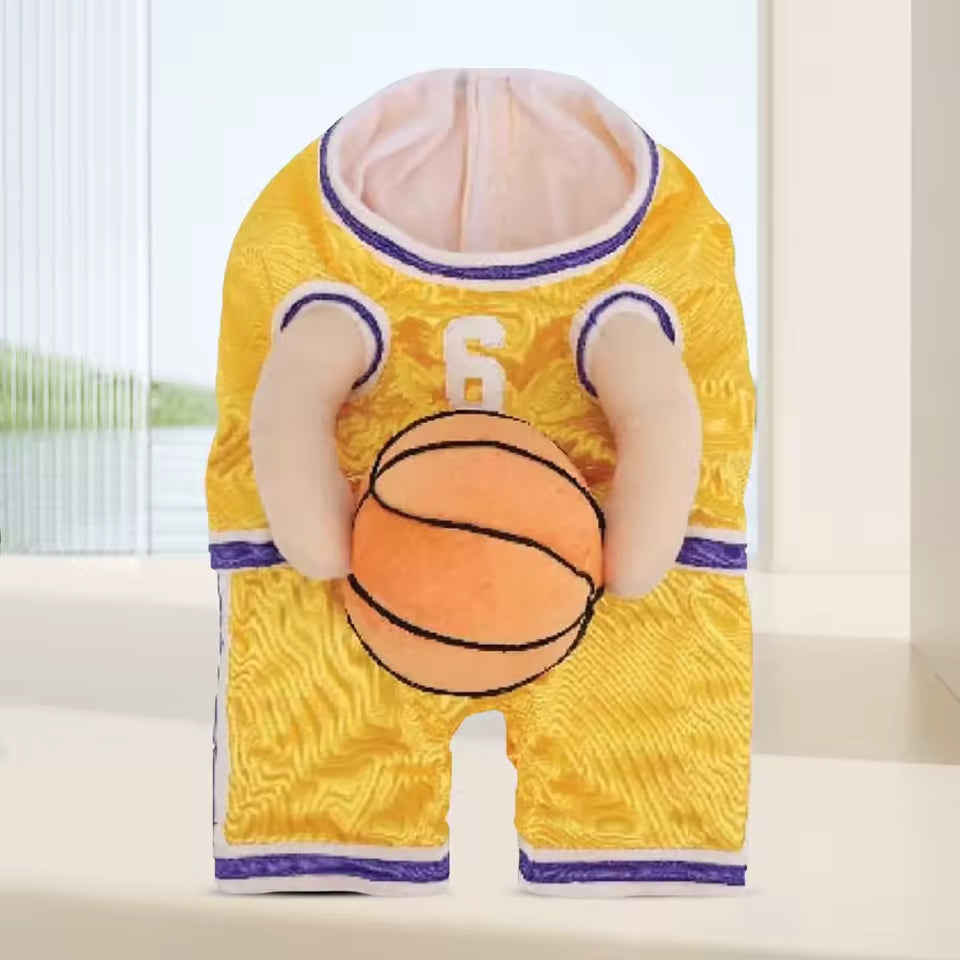 Dog Basketball Costume with Ball