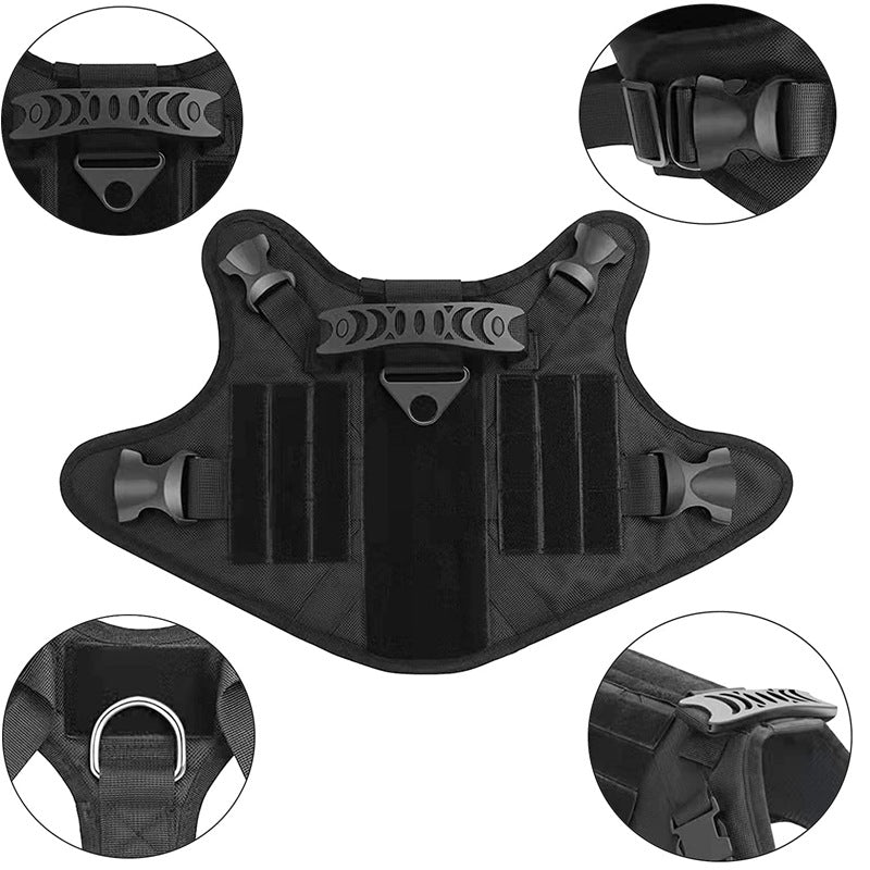 Vest Nylon Water Repellent Tactical Training German Shepherd Dog Chest Strap Explosion-Proof