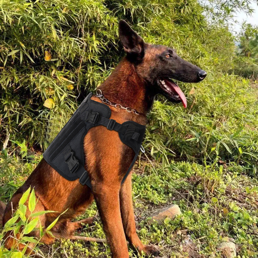 Vest Nylon Water Repellent Tactical Training German Shepherd Dog Chest Strap Explosion-Proof